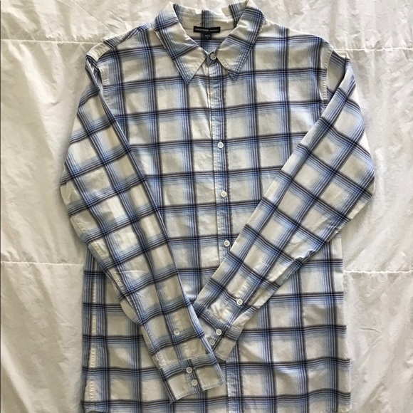 James Perse plaid casual dress shirt - Picture 2 of 3